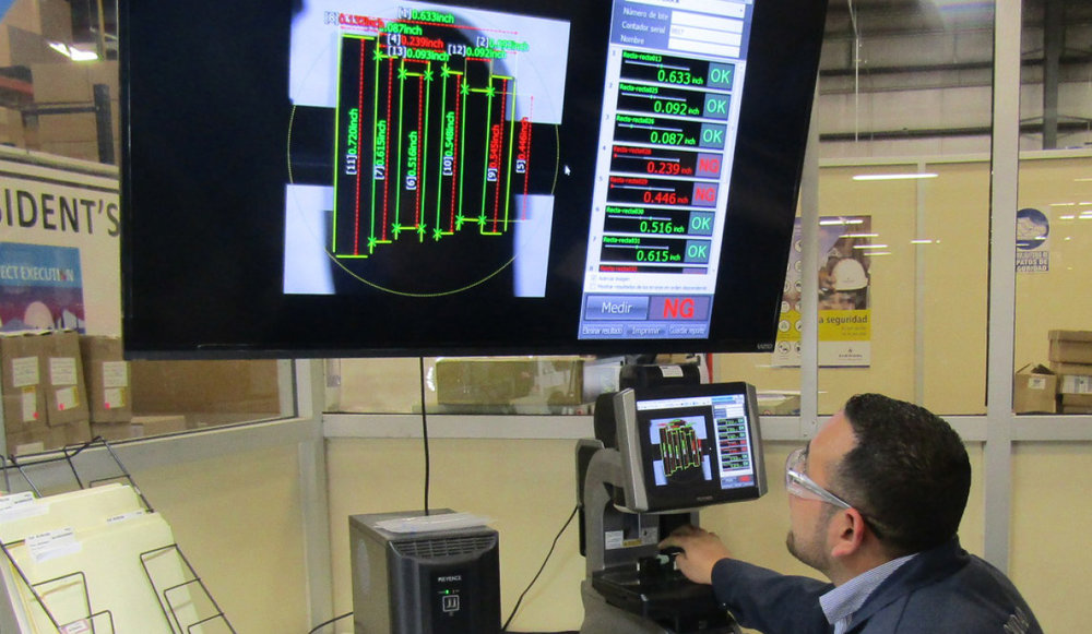 SISTEMA DE MEDICIÓN DIMENSIONAL: EMERSON™
Mediciones complejas en un abrir y cerrar de ojos